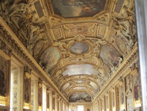 Ceililng in the Louvre